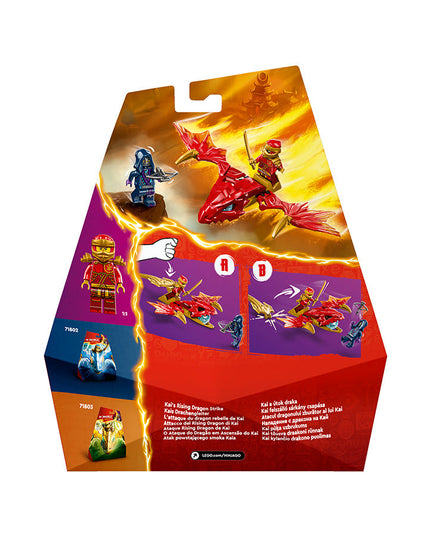 LEGO® NINJAGO® Kai’s Rising Dragon Strike Ninja Toy Set 71801