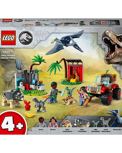 LEGO® Jurassic World Baby Dinosaur Rescue Centre 76963