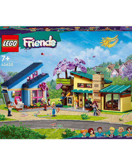 LEGO® Friends Olly and Paisley's Family Houses 42620