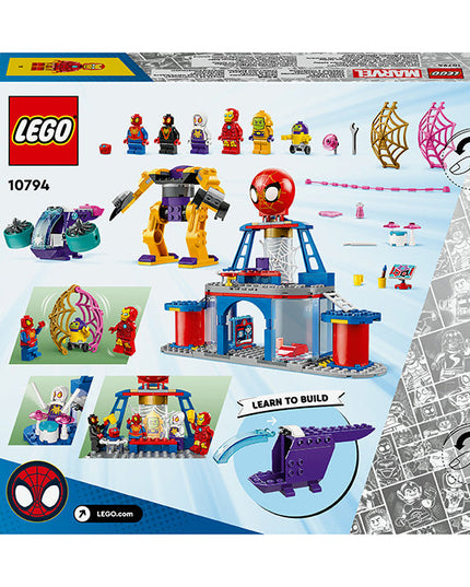 LEGO® Marvel Spidey and his Amazing Friends Team Spidey Web Spinner Headquarters 10794