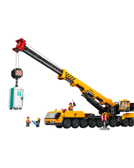 LEGO® City Yellow Mobile Construction Crane Toy Set 60409