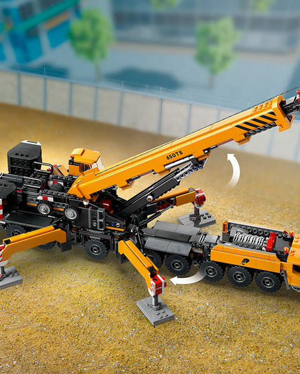 LEGO® City Yellow Mobile Construction Crane Toy Set 60409