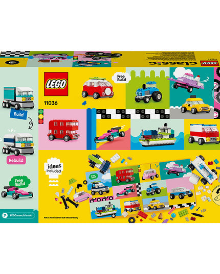 LEGO® Classic Creative Vehicles Building Toys 11036