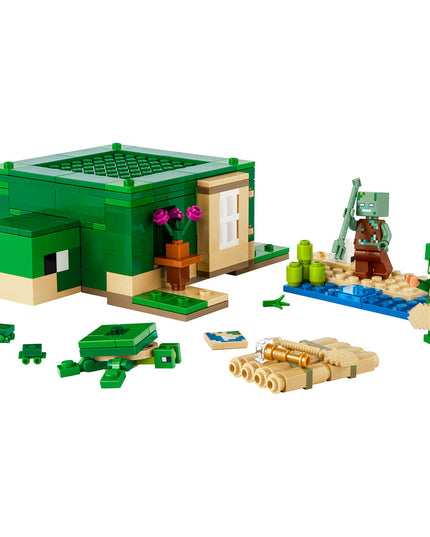 LEGO® Minecraft® The Turtle Beach House Toy Set 21254