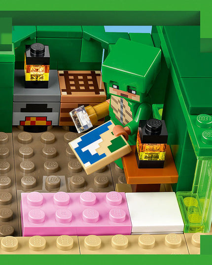 LEGO® Minecraft® The Turtle Beach House Toy Set 21254
