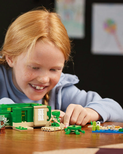 LEGO® Minecraft® The Turtle Beach House Toy Set 21254