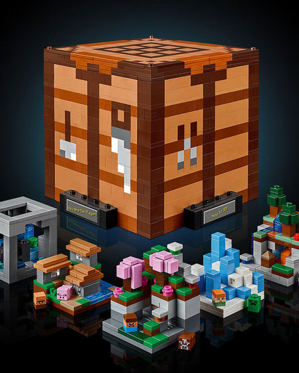 LEGO® Minecraft® The Crafting Table model Set for Adults 21265