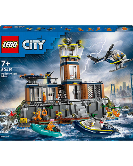LEGO® City Police Prison Island Building Toy 60419