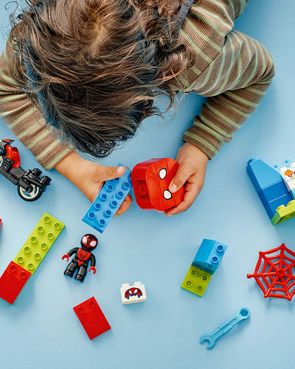 LEGO® DUPLO® Marvel Spin’s Motorcycle Adventure Set 10424