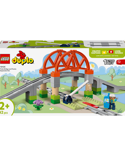 LEGO® DUPLO® Train Bridge and Tracks Expansion Set Toy 10426