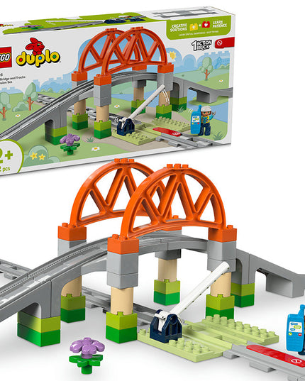 LEGO® DUPLO® Train Bridge and Tracks Expansion Set Toy 10426