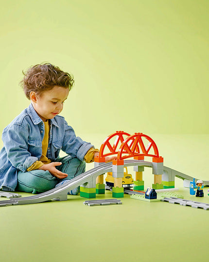 LEGO® DUPLO® Train Bridge and Tracks Expansion Set Toy 10426