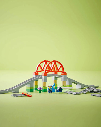 LEGO® DUPLO® Train Bridge and Tracks Expansion Set Toy 10426