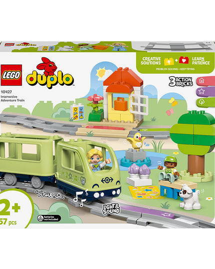 LEGO® DUPLO® Interactive Adventure Train Building Toy 10427