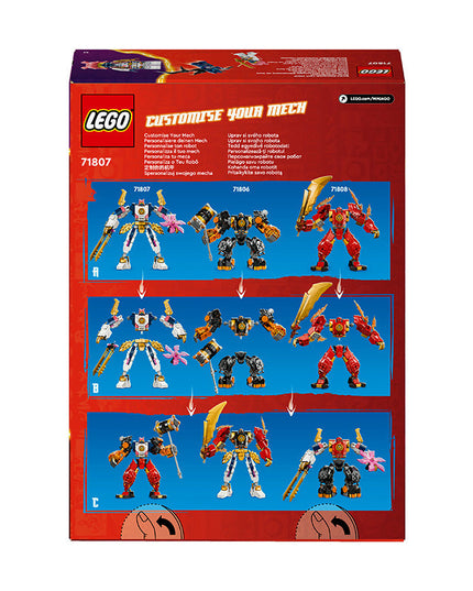 LEGO® NINJAGO® Sora’s Elemental Tech Mech Toy 71807