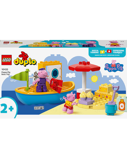 LEGO® DUPLO® Peppa Pig Boat Trip Toy for Toddlers 10432
