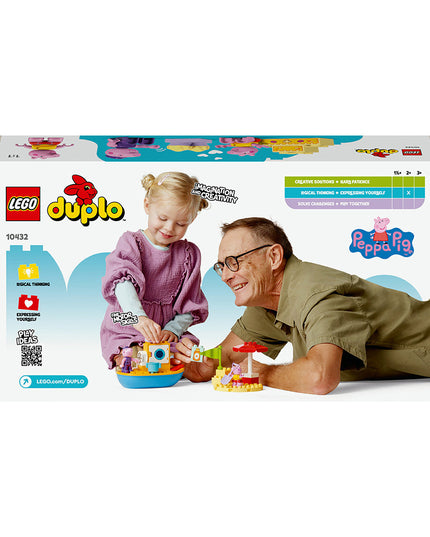 LEGO® DUPLO® Peppa Pig Boat Trip Toy for Toddlers 10432