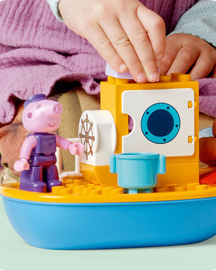 LEGO® DUPLO® Peppa Pig Boat Trip Toy for Toddlers 10432