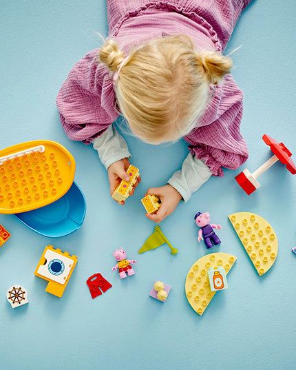 LEGO® DUPLO® Peppa Pig Boat Trip Toy for Toddlers 10432