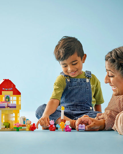 LEGO® DUPLO® Peppa Pig Birthday House Toy for Toddlers 10433