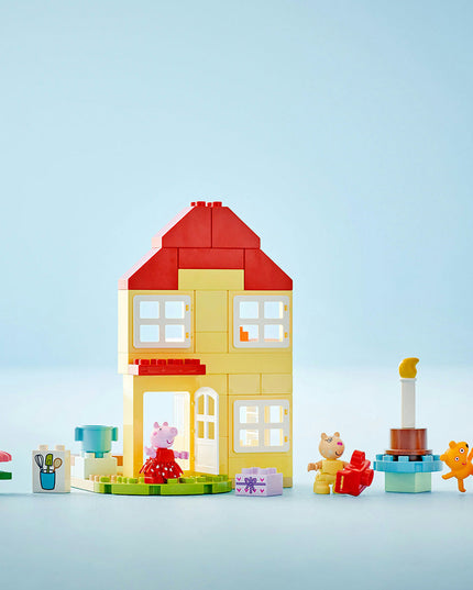 LEGO® DUPLO® Peppa Pig Birthday House Toy for Toddlers 10433