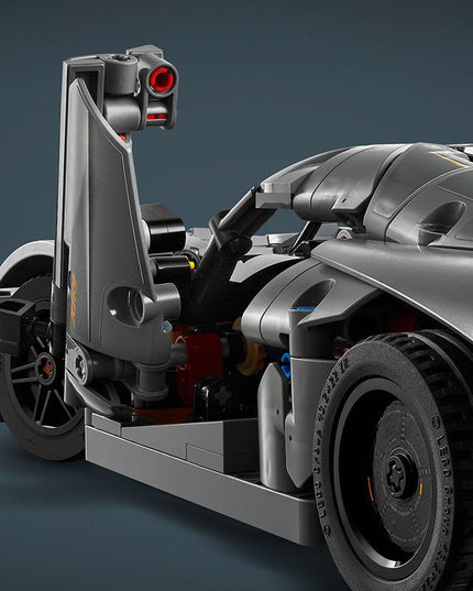 LEGO® Technic™ Koenigsegg Jesko Absolut Grey Hypercar 42173