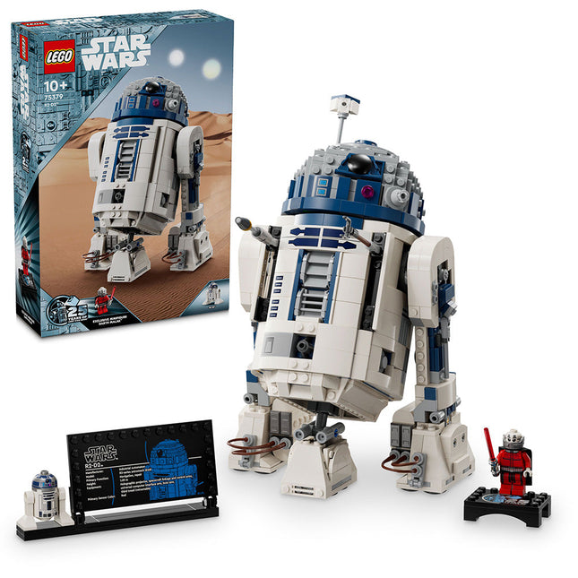 LEGO® Star Wars™ R2-D2 Model, Buildable Toy Droid Figure 75379