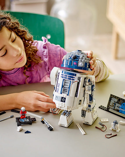 LEGO® Star Wars™ R2-D2 Model, Buildable Toy Droid Figure 75379