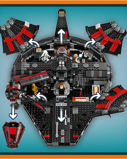 LEGO® Star Wars™ The Dark Falcon Building Toy for Kids 75389