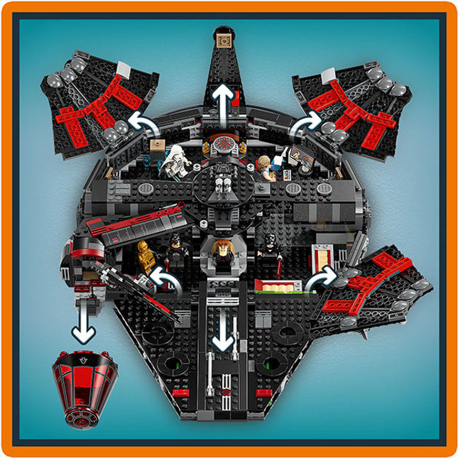 LEGO® Star Wars™ The Dark Falcon Building Toy for Kids 75389