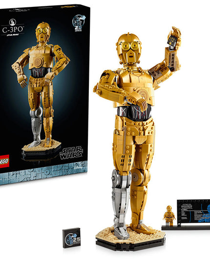 LEGO® Star Wars™ C-3PO Character, Figure Set for Adults 75398