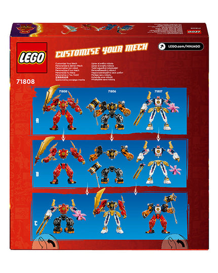 LEGO® NINJAGO® Kai’s Elemental Fire Mech Toy Set 71808