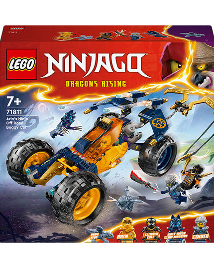 LEGO® NINJAGO® Arin’s Ninja Off-Road Buggy Car Toy Set 71811