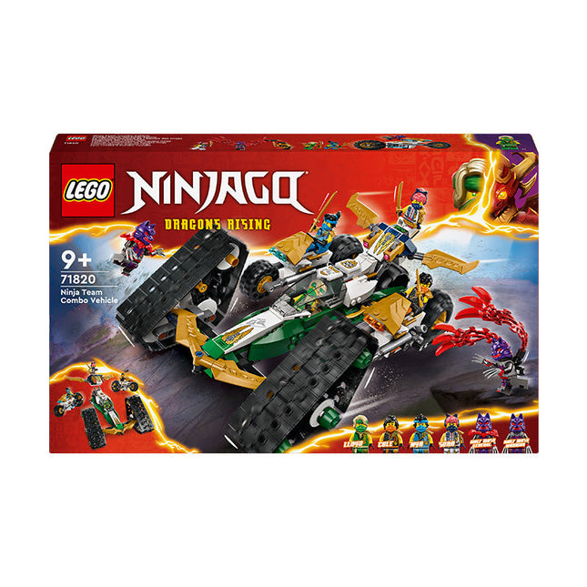 LEGO® NINJAGO® Ninja Team Combo Vehicle Ninja Toy Set 71820
