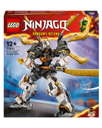 LEGO® NINJAGO® Cole’s Titan Dragon Mech Adventure Toy 71821