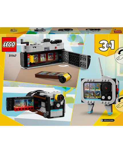 LEGO® Creator 3in1 Retro Camera Toy Set 31147