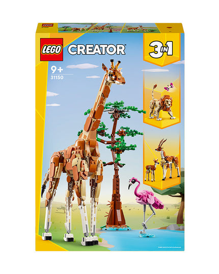 LEGO® Creator 3in1 Wild Safari Animals Nature Toys Set 31150