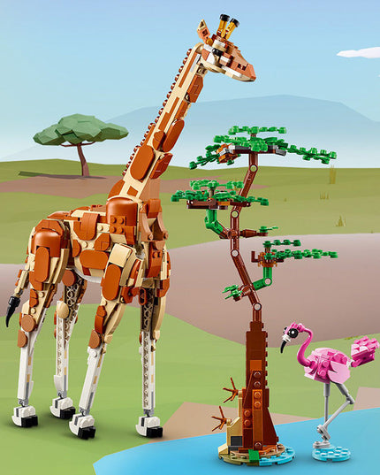 LEGO® Creator 3in1 Wild Safari Animals Nature Toys Set 31150