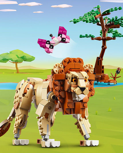 LEGO® Creator 3in1 Wild Safari Animals Nature Toys Set 31150