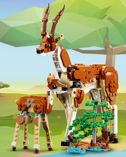 LEGO® Creator 3in1 Wild Safari Animals Nature Toys Set 31150