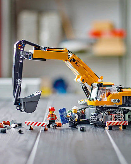 LEGO® City Yellow Construction Excavator Digger Toy Set 60420