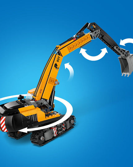 LEGO® City Yellow Construction Excavator Digger Toy Set 60420