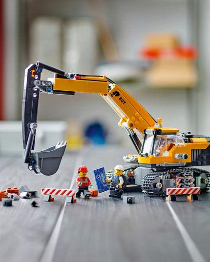 LEGO® City Yellow Construction Excavator Digger Toy Set 60420