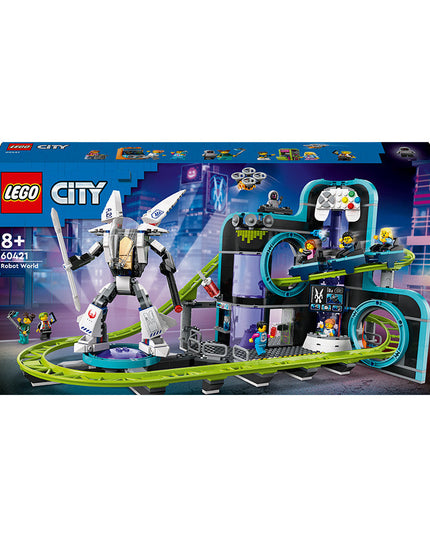 LEGO® City Robot World Roller-Coaster Park Creative Toy 60421