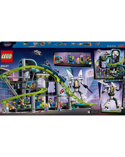 LEGO® City Robot World Roller-Coaster Park Creative Toy 60421