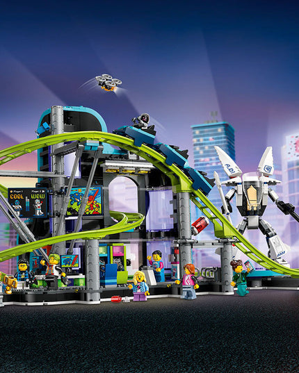 LEGO® City Robot World Roller-Coaster Park Creative Toy 60421