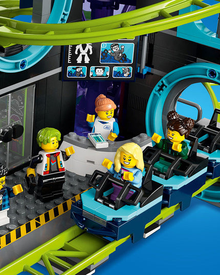 LEGO® City Robot World Roller-Coaster Park Creative Toy 60421