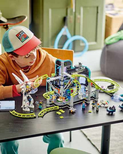 LEGO® City Robot World Roller-Coaster Park Creative Toy 60421