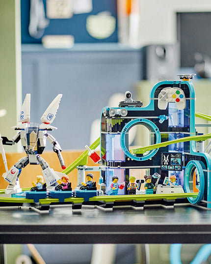 LEGO® City Robot World Roller-Coaster Park Creative Toy 60421