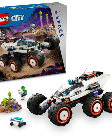 LEGO® City Space Explorer Rover and Alien Life 60431